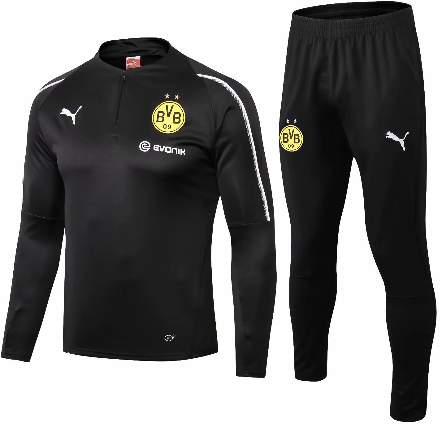 Kit treinamento oficial Puma Borussia Dortmund 2018 2019 preto 
